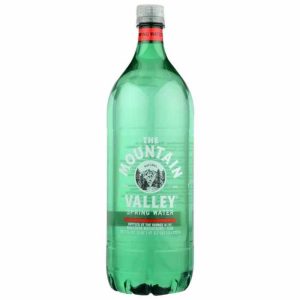 Mountain Valley – Spring Wassertier, flache Kappe, 1,5 l Packung mit 12 l