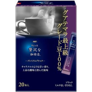 AGF Premium Stick Schwarz Guatemalas feinste Bohnen 100% 20 Flaschen x 3 Box – Tokyo Sakura Mall