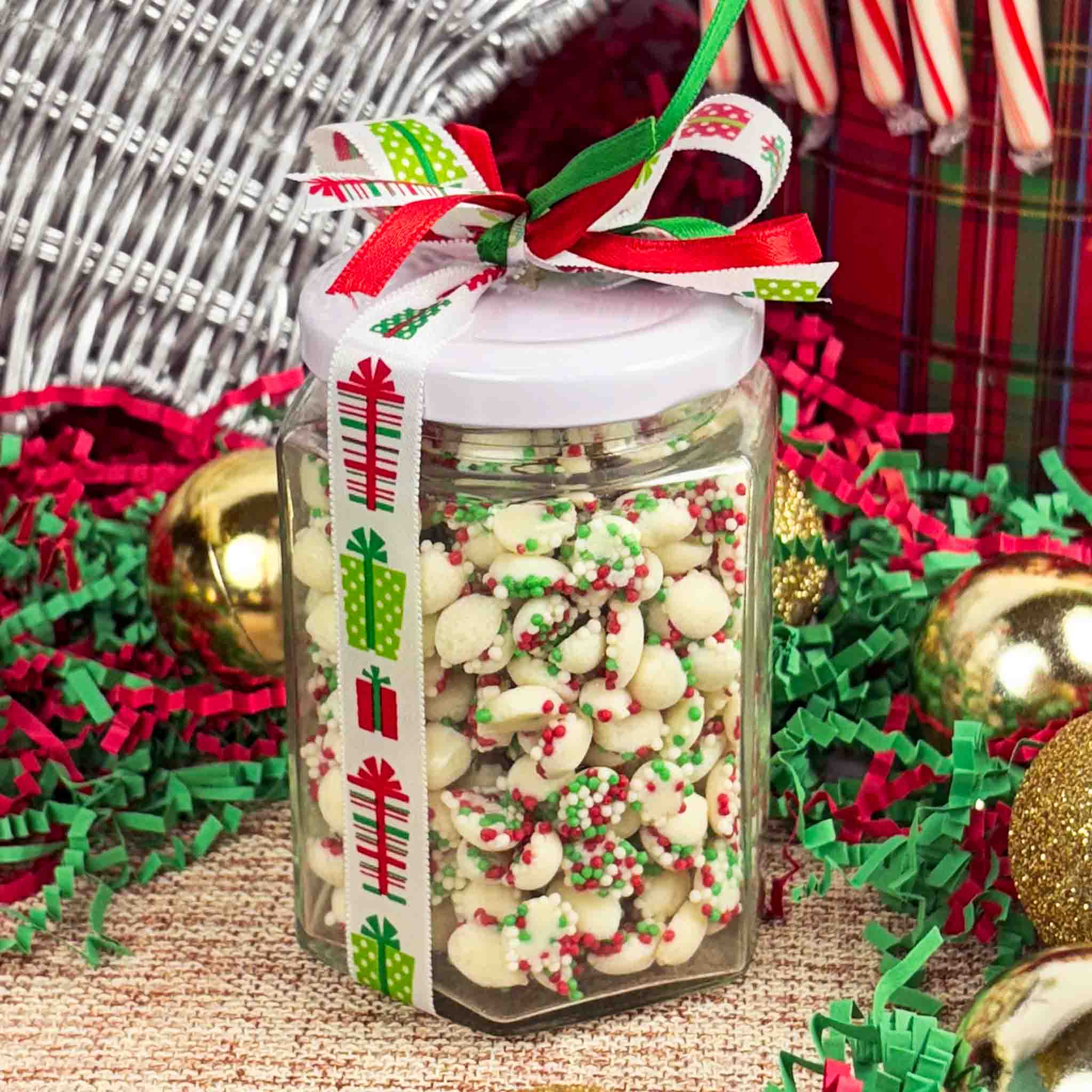 Glas-O- Mini Weihnachtsmünze