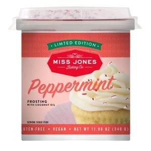 MISS JONES BAKING CO Frosting Pfefferminze, 11,98 Unzen Packung mit 6