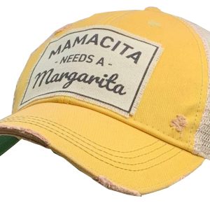 Vintage Life Mamacita braucht eine Margarita Trucker Hut Baseball Kappe