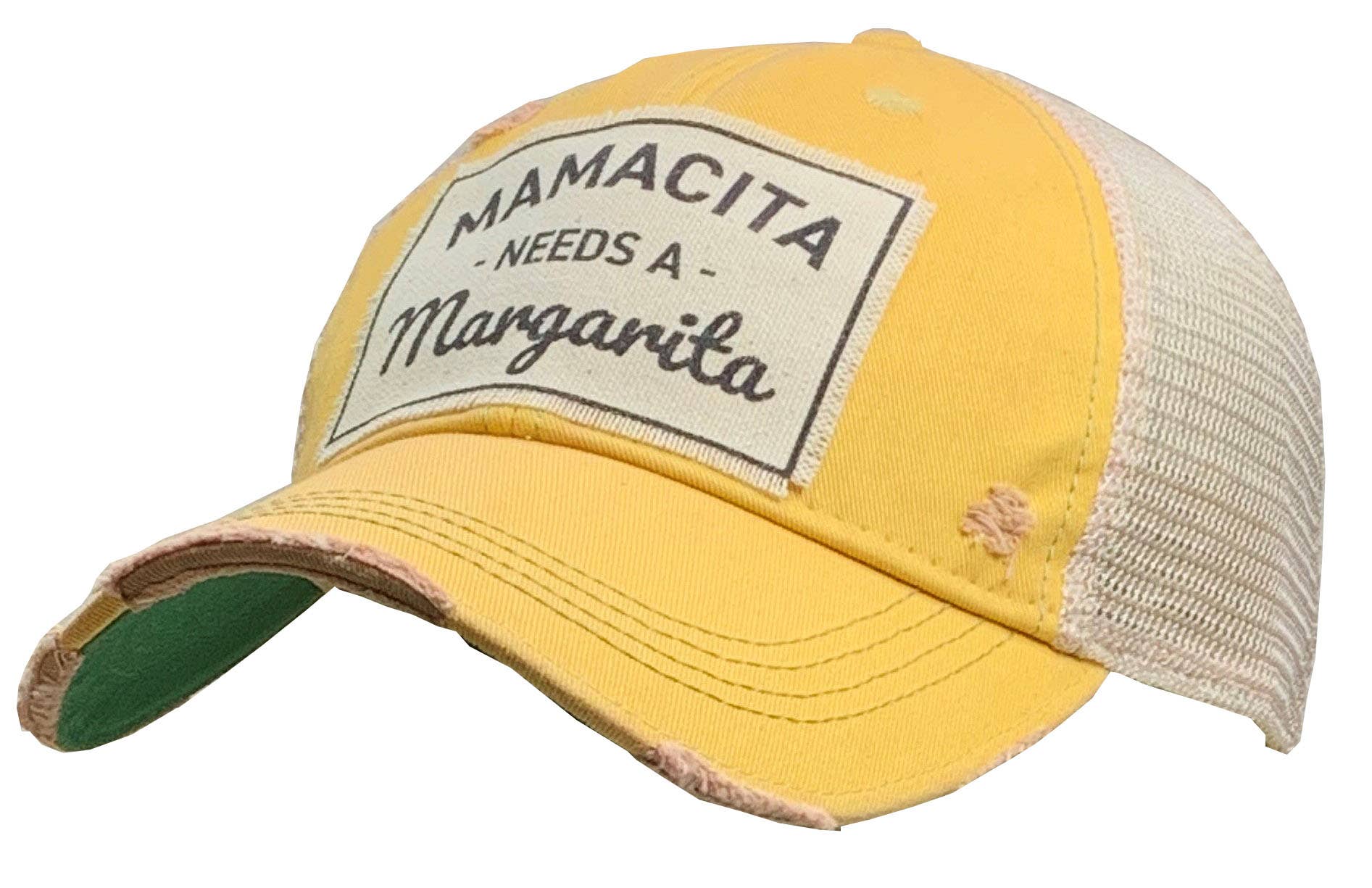 Vintage Life Mamacita braucht eine Margarita Trucker Hut Baseball Kappe