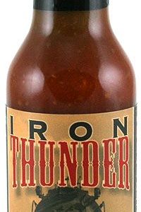 Iron Thunder scharfe Sauce. – 5oz