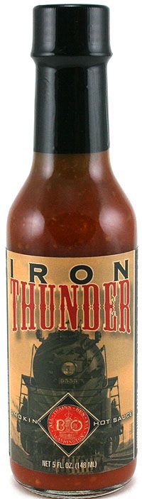 Iron Thunder Chilisauce, 5oz