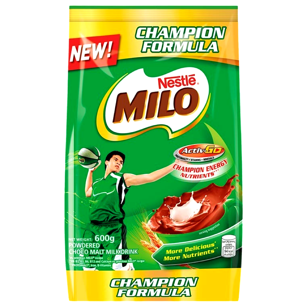 Nestle Milo Pulver Packung Nachfüllpack – 600 G