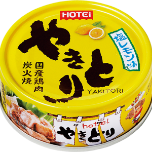 Hotei, in Dosen “Yakitori” Char-Grilled Chicken, Salz und Zitrone, – 70g
