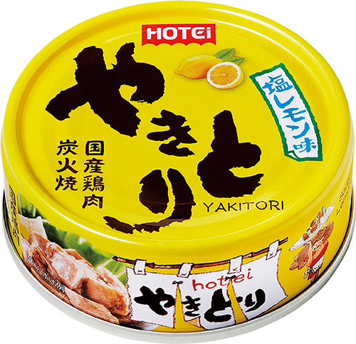 Hotei, in Dosen “Yakitori” Char-Grilled Hähnchen, Salz & Zitrone, 70g