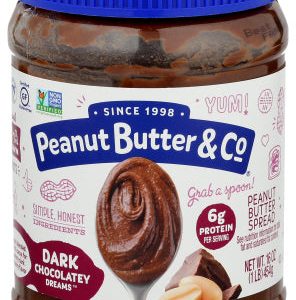 Erdnussbutter & Co Erdnussebutter dunkle Schokolade träumt 16 Unzen – Packung