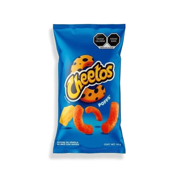 Cheetos Poffs 110g – Mexiko (Fall von 12)