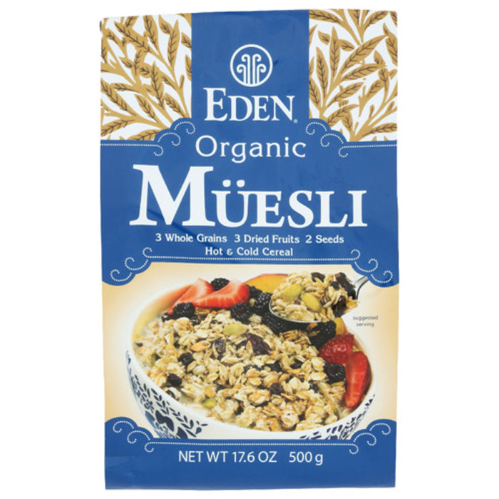 EDEN FOODS MUESLI BIO 17.6 OZ – Packung mit 6 Stück
