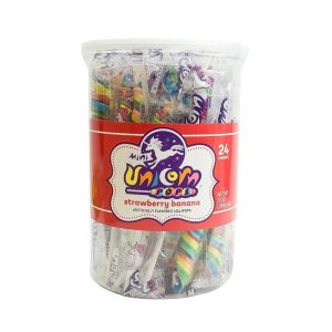 Rainbow Mini Einhorn Pops – 24 Zähler Wanne