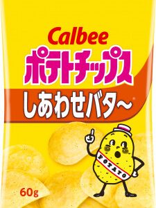 Calbee “ Kartoffelchips, milder Buttergeschmack, , saisonal begrenzt – 60g