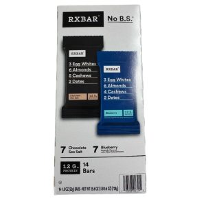Packung mit rxbar Sorten