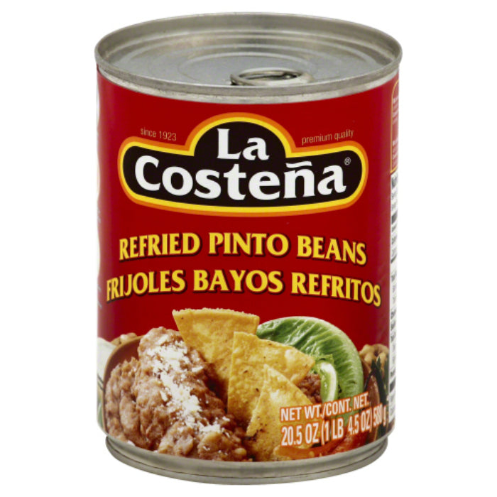 La Costeña Refried Pinto Bohnen, 20,5 oz – 12er Packung