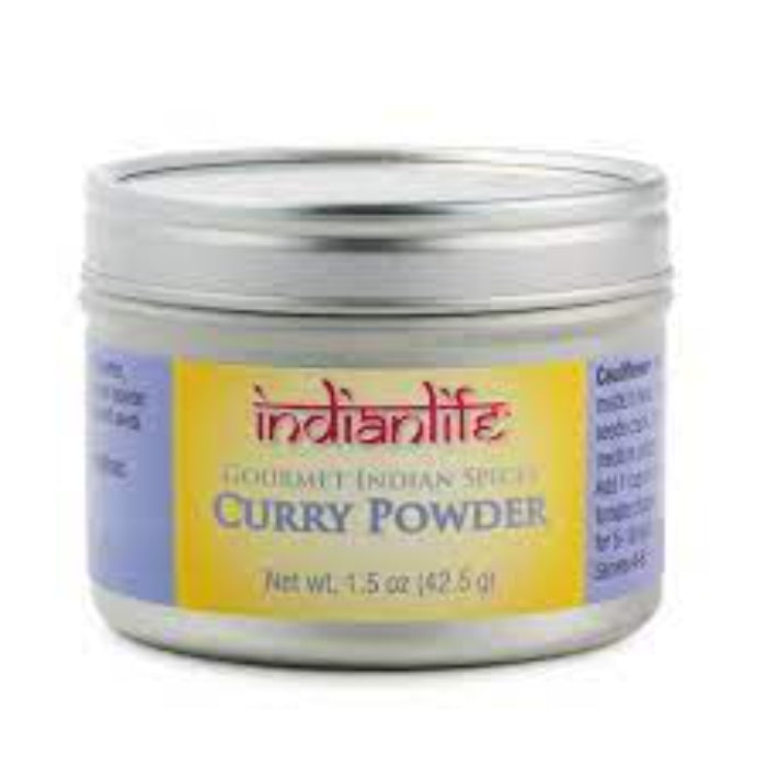 INDIANLIFE – SPICE CURRY PWDR HOT 1.5 OZ – Packung mit 6 Stück