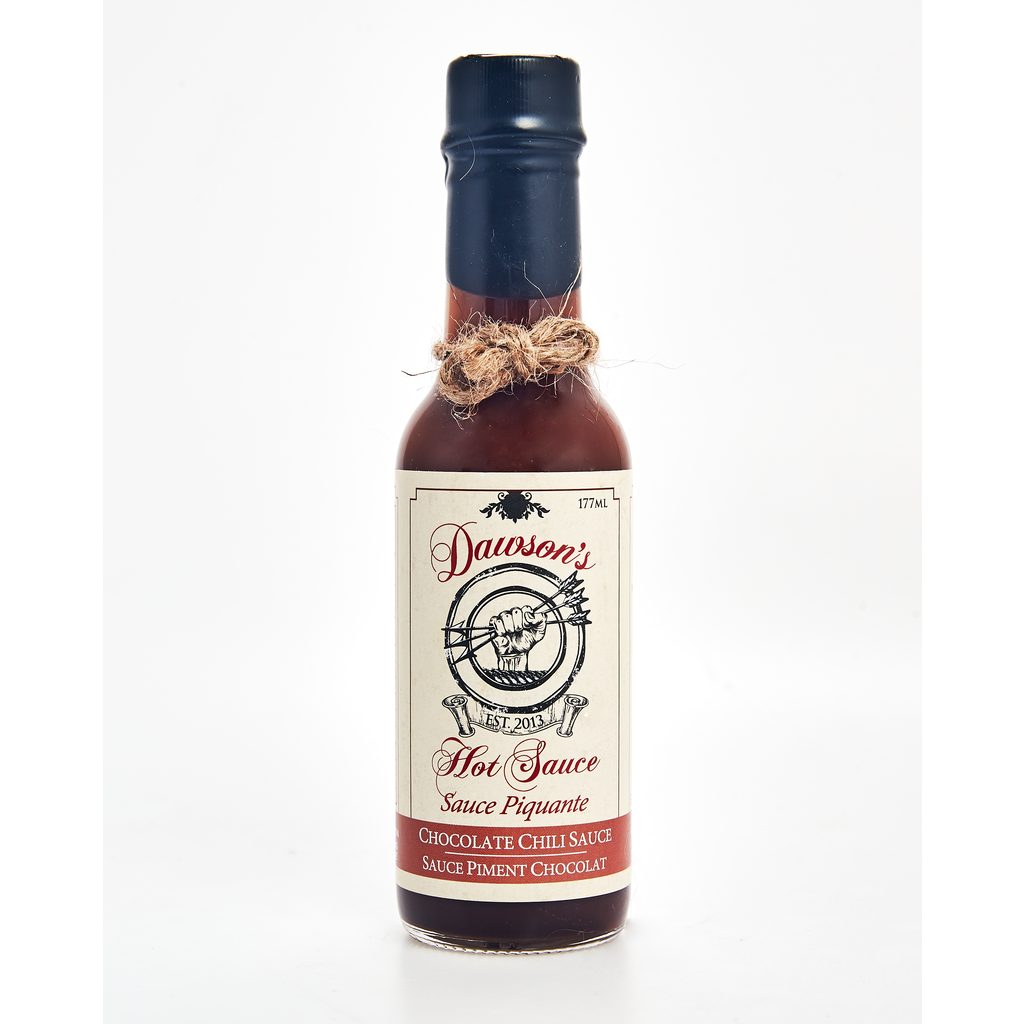 Dawson's Schokolade Chili scharfe Sauce