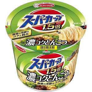 Acecook Supercup Tonkotsu Ramen Instant Nudeln 111g (Packung mit 3)