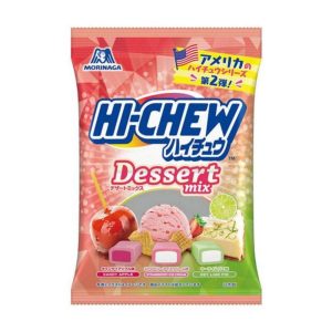 Hi-Chew Dessert Mix Erdbeereis, Süßigkeiten Apfel und Schlüssel Limettenkuchen