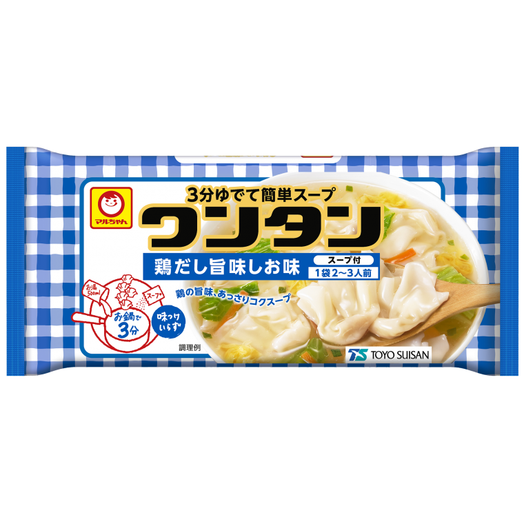 Maruchan, Instant Wonton Knödelsuppe, Salz, 2-3 Portionen