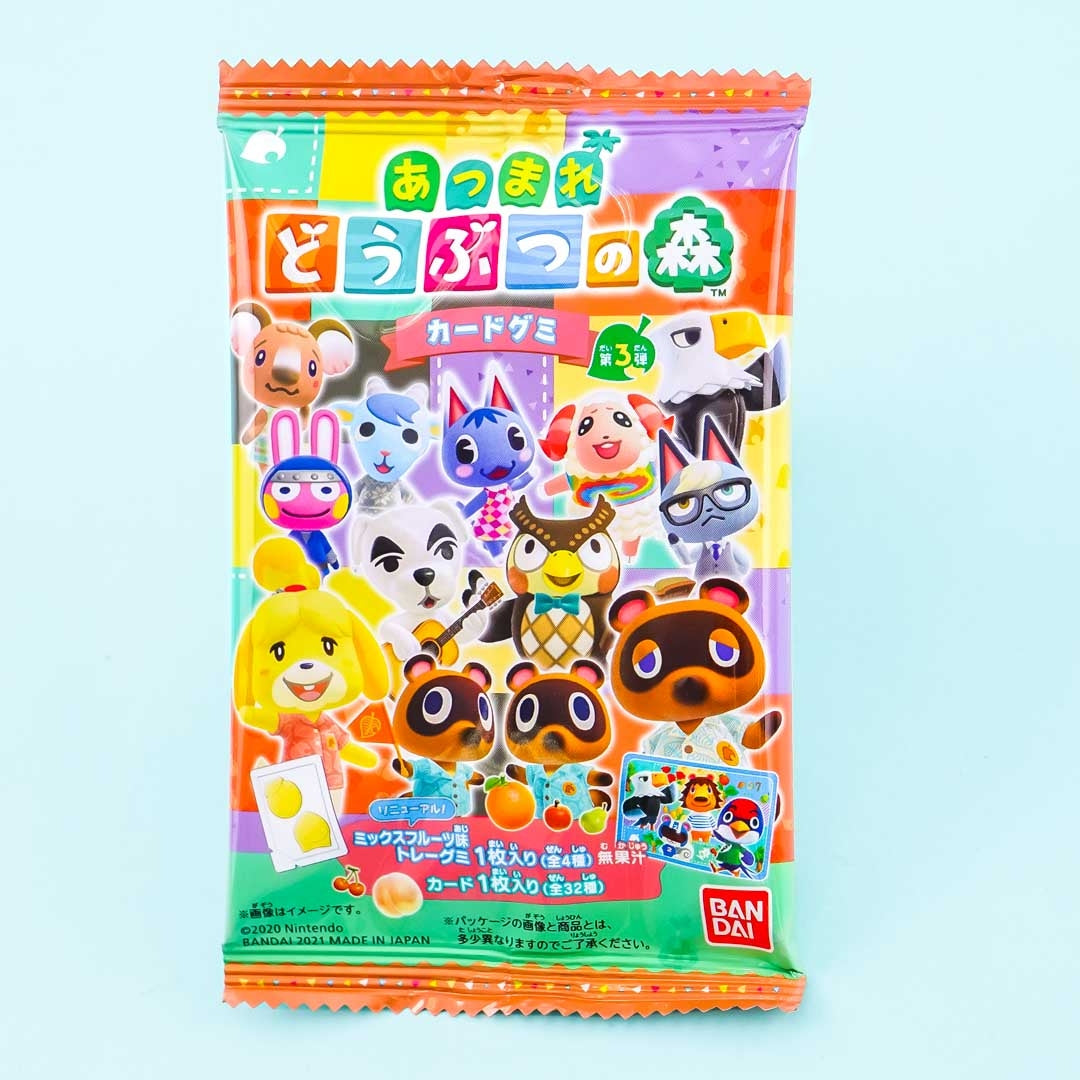 Animal Crossing Vol.3 Gummy Süßigkeiten & Kartenset