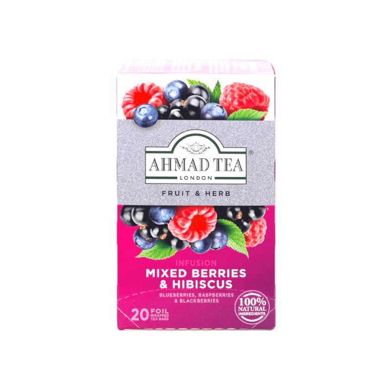 AHMAD TEA Gemischte Beeren & Hibiskus-Infusion