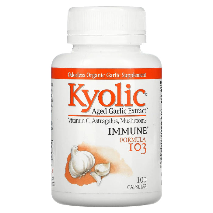 Kyolic Formel 103, 100 Kapseln – Packung mit 1