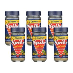 Spike Würzzauber kein Salz 1,9 Unzen – Packung mit 6