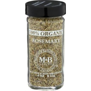 Morton & Bassett Gewürz Rosmarin Bio, 0,8 Unzen – Packung mit 3
