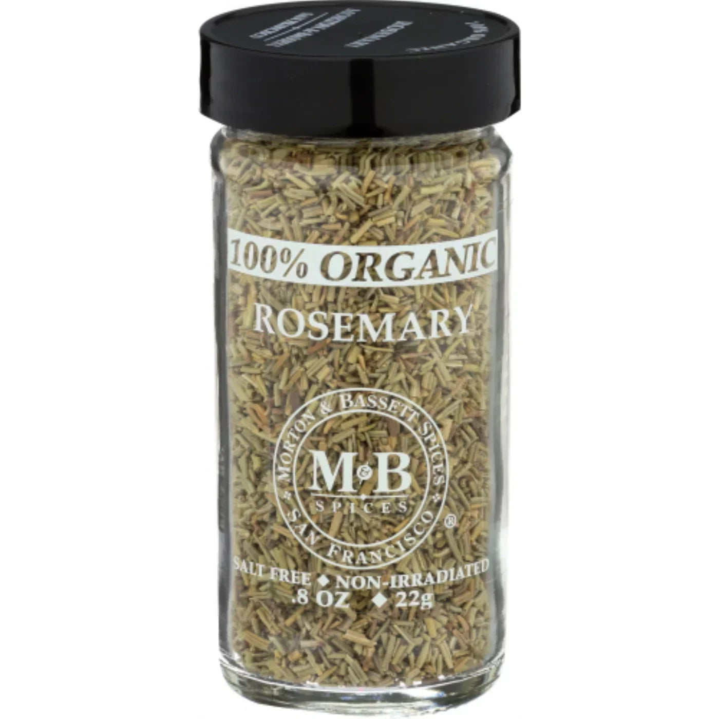 Morton & Bassett Gewürz Rosmarin Bio, 0,8 Oz – Packung mit 3