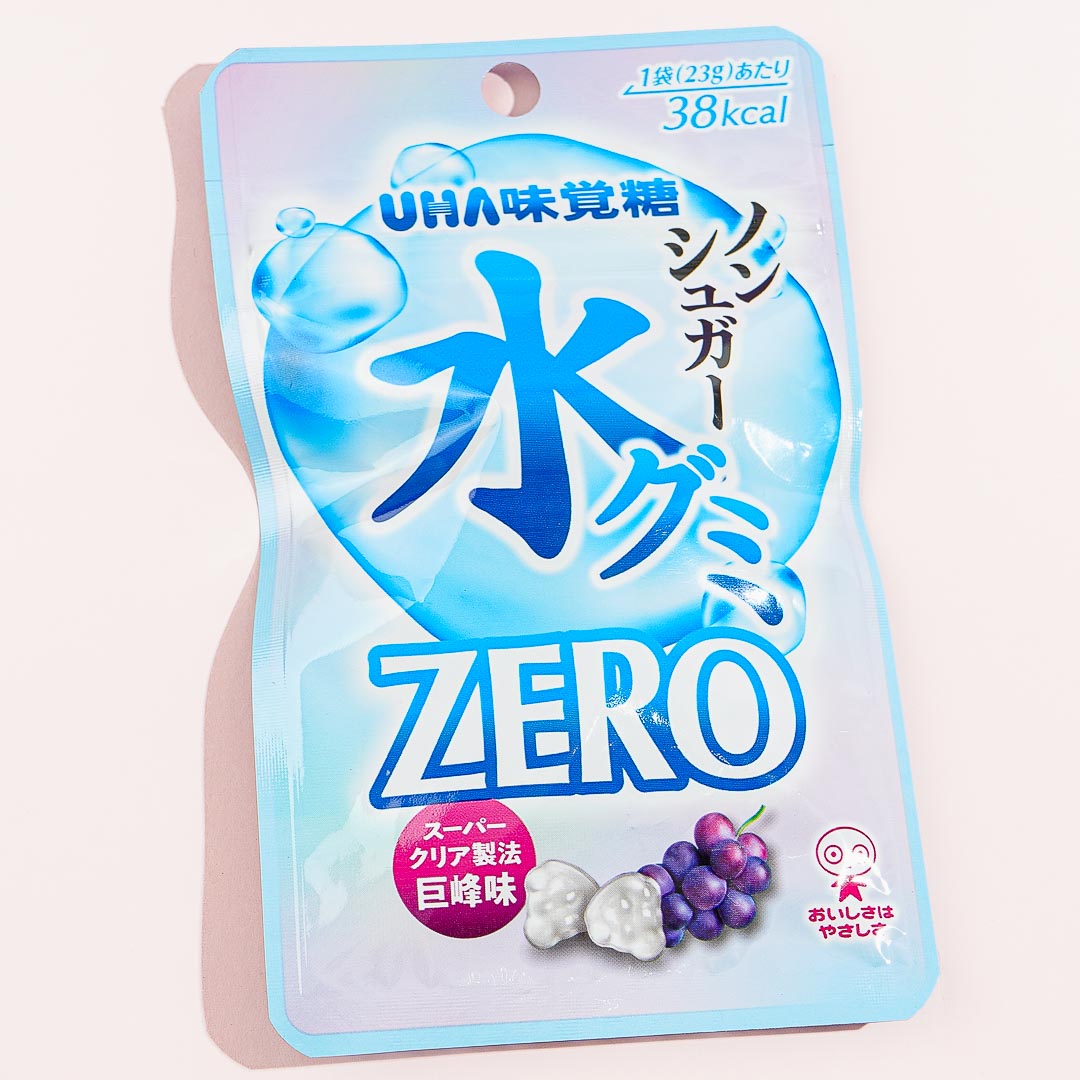 UHA Mikakuto Wassergummi Zero – Kyoho Traube