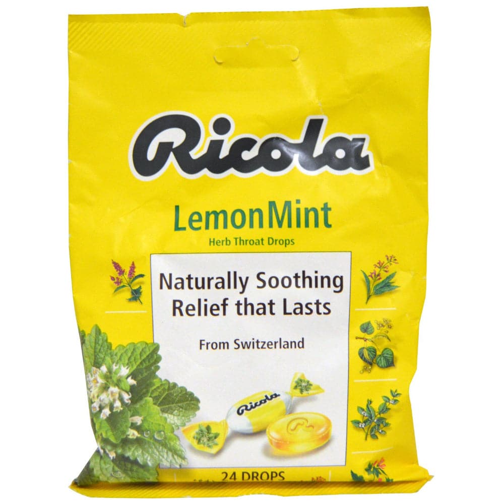 Ricola – Zitrone Minze Kräuterlozenges – 24ct