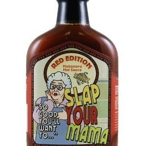 Slap Your Mama Rote Ausgabe scharfe Sauce, 5,7 Unzen.