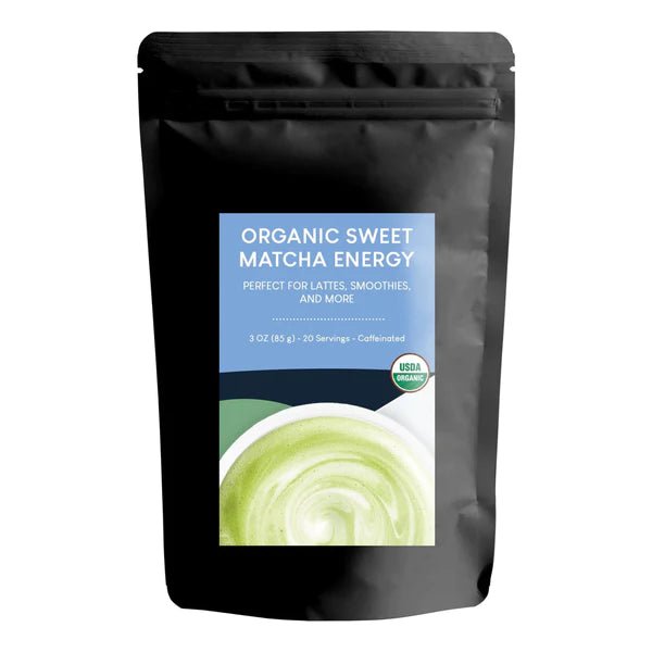 Bio-Süß Matcha Energy Retail Taschen – Fall von 6