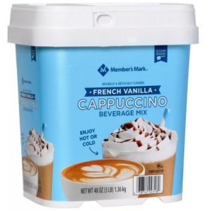 Member’s Mark French Vanille Cappuccino Getränkemischung, 48 Unzen