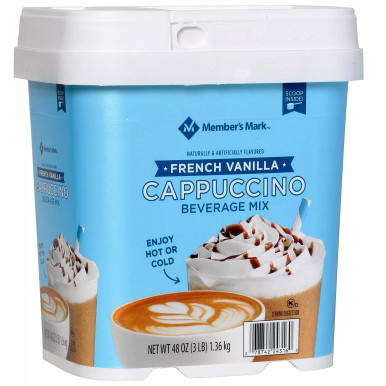 Member's Mark Französische Vanille Cappuccino Getränkemischung, 48 oz