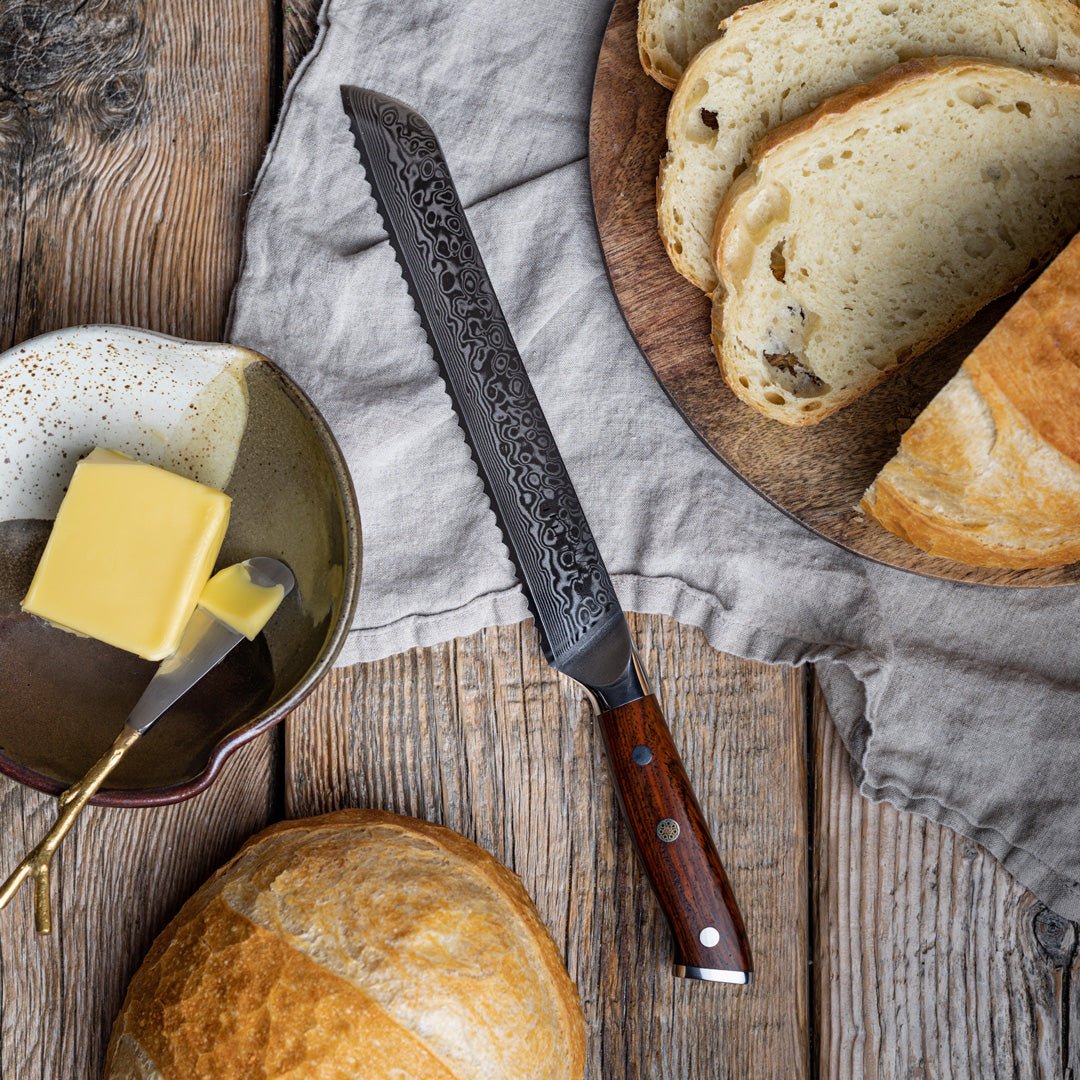 Brotmesser mit Wellenschliff – Modell 9