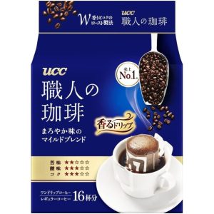 UCC Craftsman's Kaffee Drip Kaffee – Leichte Mischung (16 Portionen × 3 Packungen JAPAN – Tokyo Sakura Mall
