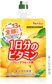 Haus, Ichinichibun kein Vitamin, Jelly Drink, Grapefruits, 180g