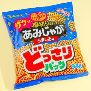 Tohato Amijaga Große Packung Kartoffel-Snacks – Umashi Geschmack