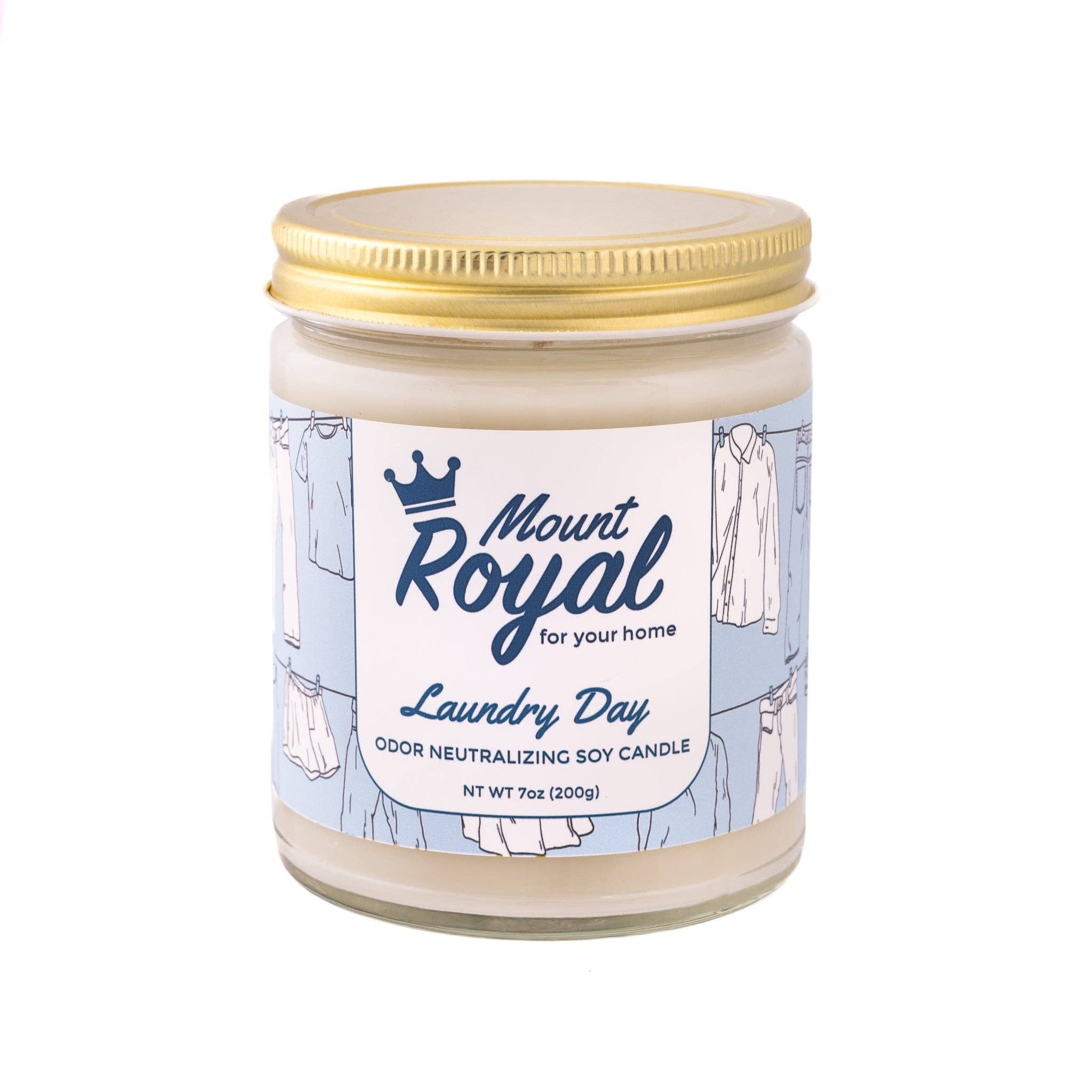 Mount Royal Soaps – Tag der Wäsche – Geruchsneutralisierende Kerze