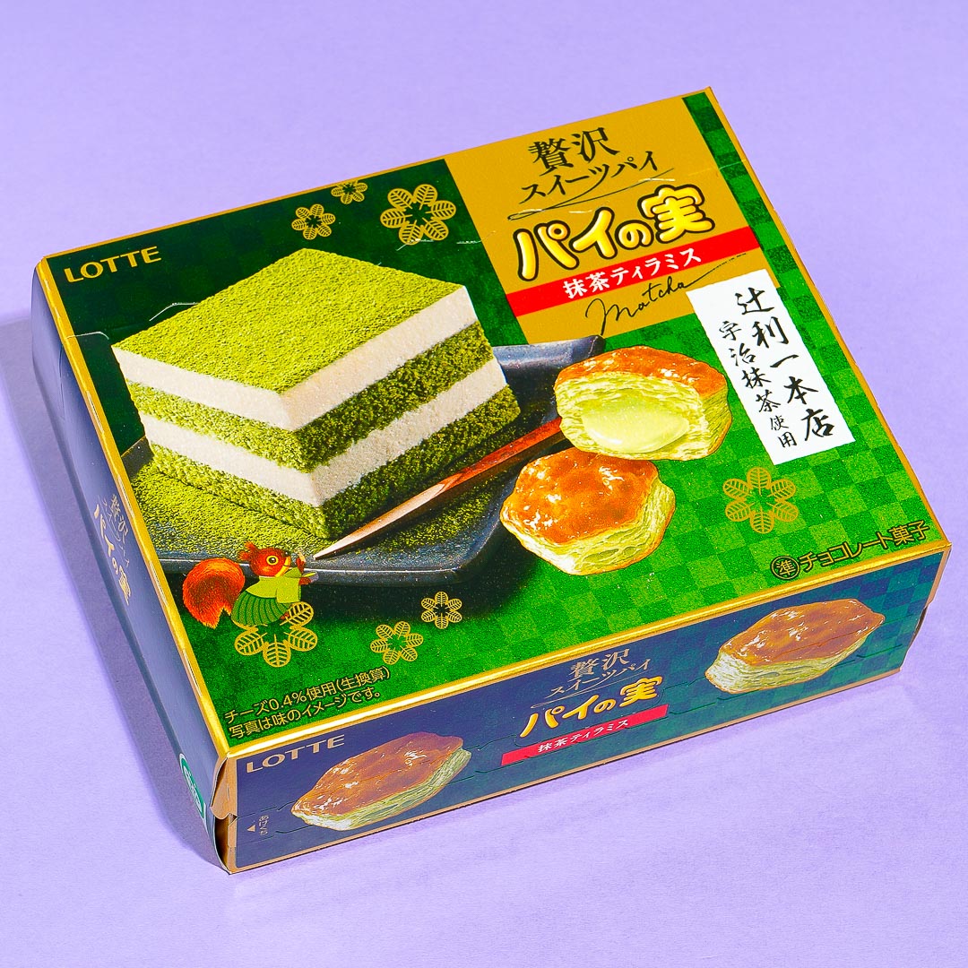 Lotte Pai no Mi Gebäck – Matcha Tiramisu