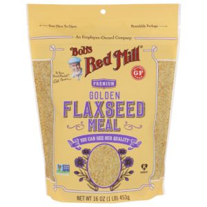 Bob’s Red Mill Leinsamenmehl, goldfarben, 16 Unzen Packung mit 4 Stück