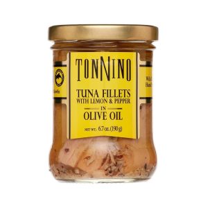 Tonnino Thunfischfilets mit Zitrone & Paprika in Olivenöl