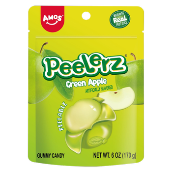 Amos Gummy Peelerz grüner Apfel 6oz