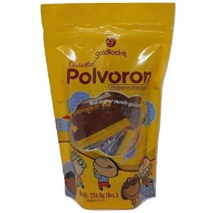goldilocks – polvoron – sortiert – philippinische Kurzbrot – 8 Stück – 8 Unzen