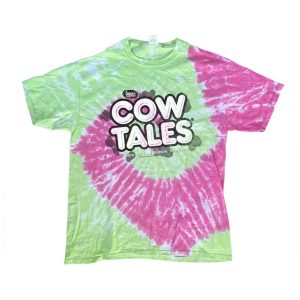 Schwarzes Batikmuster T-Shirt