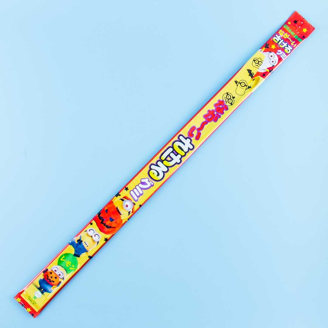 Halloween Minions lange Sakeru Peeling Gummi – Zitrone