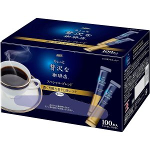 AGF Just a Luxurious klein Kaffee Shop Spezialmischung Instant 100 Stick JAPAN – Tokyo Sakura Mall
