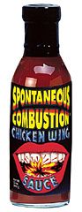 Spontane Verbrennung Hühnerflügel Sauce, 10oz