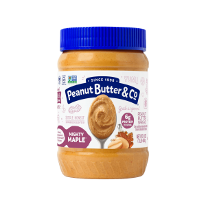 Erdnussbutter & Co. mächtiger Ahorn
